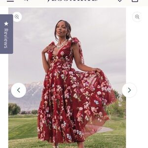 JessaKae Margaret Midi Floral Dress